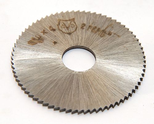 slitting / slotting saw mill cutter disc hss 40mm 10mm shank 2pcs lot