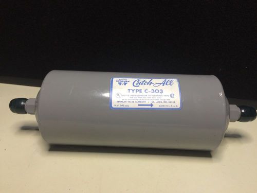 New Sporlan Catch All C-303 Filter-Drier For Use w R12, R22, R500, R502 Free S&amp;H
