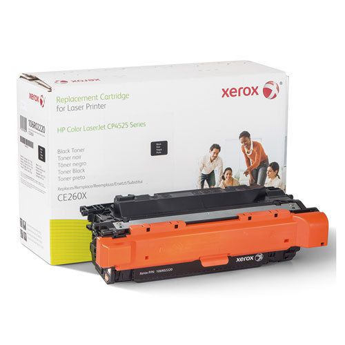 106R2220 Compatible Remanufactured High-Yield Toner, 17000 Page-Yield, Black