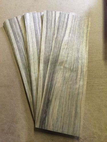 Wood Veneer Black Limba 7x24 30Pcs Total Raw Veneer  &#034;EXOTIC&#034; BL4 6-22-16