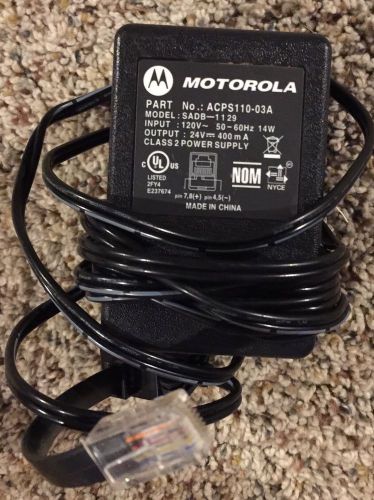 Motorola ACPS110-03A Class 2 Power Supply