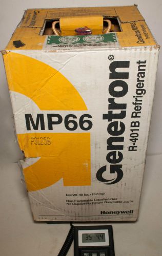 Genetron Refrigerant MP66 R401B FULL 30 lb Tank R-401b Sealed In Box
