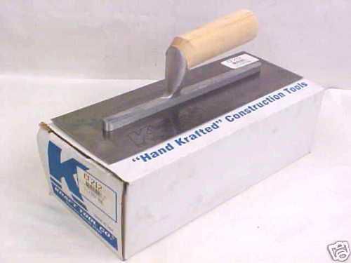 NEW KRAFT TOOL 12&#034; X 4&#034; CONCRETE FINISHING TROWEL CF212