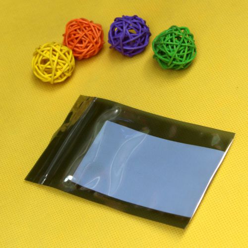 Esd anti static shielding bags zip lock electronics self seal hard drive pouches for sale