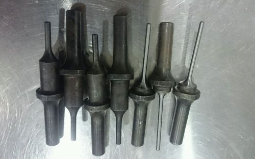 Aircraft rivet sets. new rivet punches. rivet gun sets.  aircraft tool 1/8. 5/32 for sale