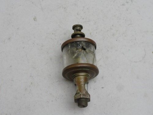 Vintage Lonergan&#039;s hit miss gas engine oiler brass