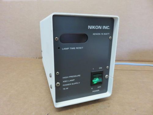 LEP Nikon Xenon 75 Watt Microscope Light Source *Parts*