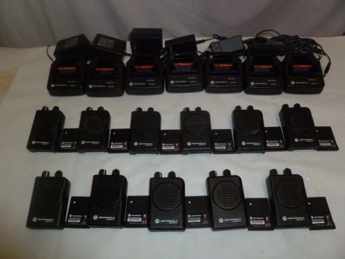 11 Working Motorola Minitor V 45-48.9 MHz Low Band Stored Voice Fire EMS Pagers