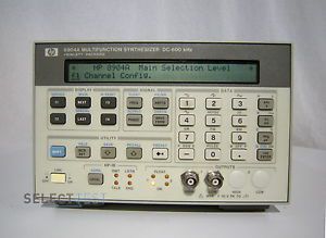 Agilent / hp 8904a multifunction synthesizer 600 khz with option 001 (ref:721) for sale