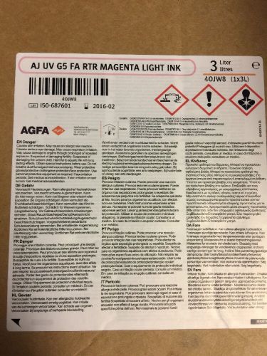 Agfa Anipurna AJ UV G5 FA RTR Magenta Light 2/16