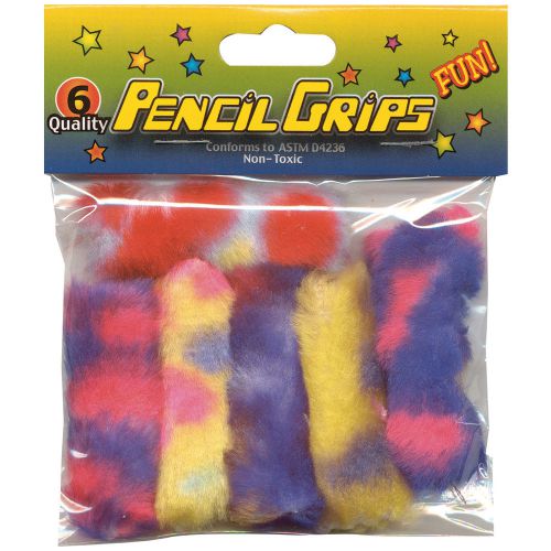 DesignWay Pencil Grips 6/Pkg-Fuzzy Fur