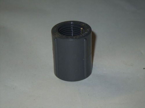 1/2&#034; pvc sch 80  pipe coupling, npt female,threaded, spears for sale