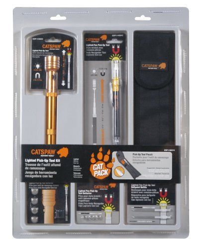 Mayhew Select 66313 Cat Pack Lighted Pick-Up Tool Kit