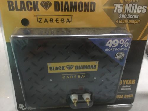 Zareba Black Diamond Electric Fence 75 Mi/200 Acres