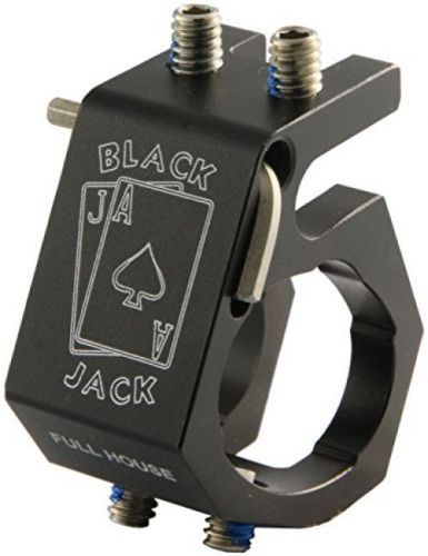 Blackjack Full House Firefighter Helmet Aluminum Flashlight Holder