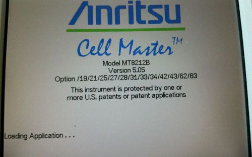 Anritsu CellMaster MT8212B Cable, Antenna &amp; Base Station Analyzer w/ hard case