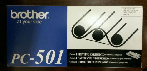 2 Brother fax cartridges PC-501