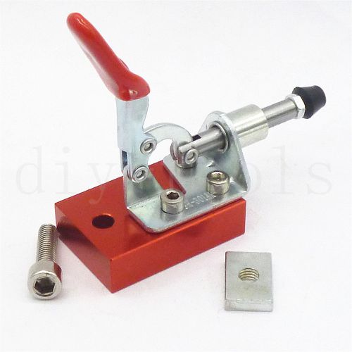 Push &amp; pull flanged base toggle clamp vertical clamp cnc quick clamp plate tool for sale
