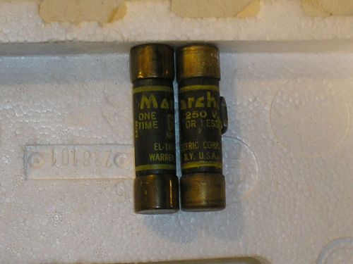 (LOT OF3)Monarch 60A 250v one time fuses.