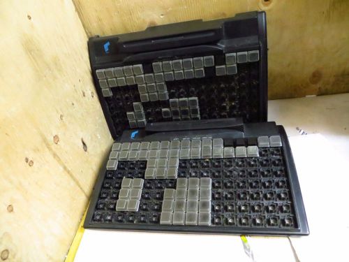 Lot of 2x PrehKeyTec MC 128 WX C2A03K5M3(US) SL-782 Programmable Ps2 Keyboard^