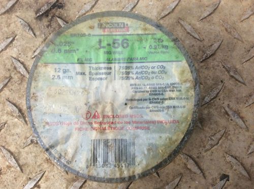 lincoln .025 mig wire 2lb.