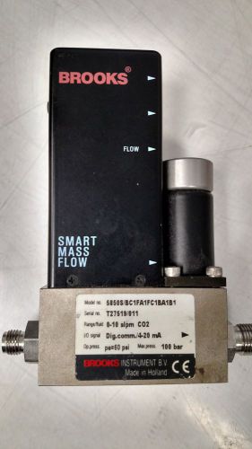 Brooks Mass Flow Controller Model 5850s /BC1FA1FC2BA1B1 Hydrogen 20 SLPM