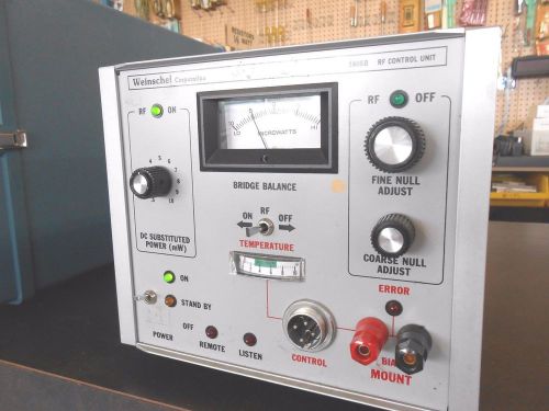 WEINSCHEL 1805B RF CONTROL UNIT---------------- LOT 875