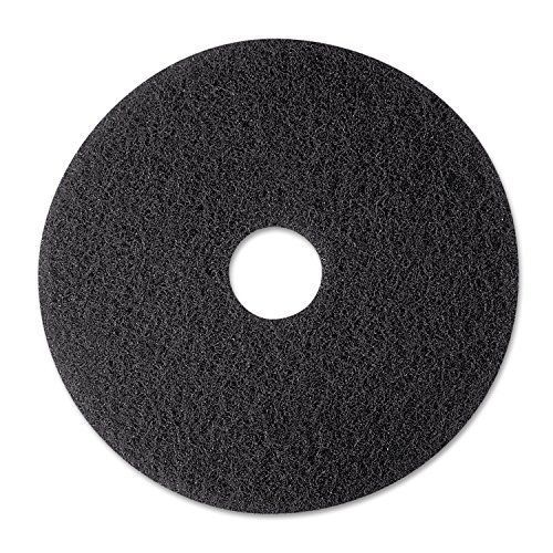 3m black stripper pad 7200, 12&#034; floor care pad (case of 5) for sale