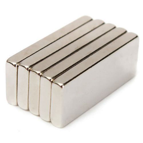5pcs N52 25x10x3mm Strong Rectangular Neodymium Magnets Block NdFeB Rare Earth