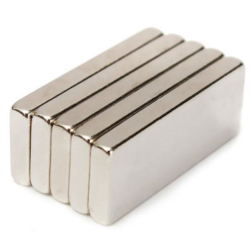 5pcs N52 25x10x3mm Strong Rectangular Neodymium Magnets Block NdFeB Rare Earth