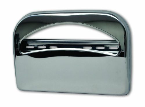 Palmer Fixture TS0142-11 1/2 Fold Toilet Seat Cover Dispenser Brushed Chrome