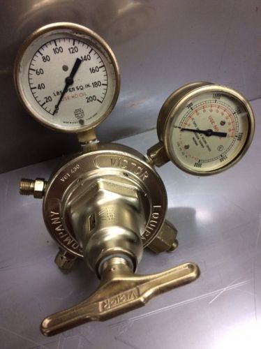 Check this out!! victor vgt430 beautiful compressed gas oxy acetylene regulator for sale