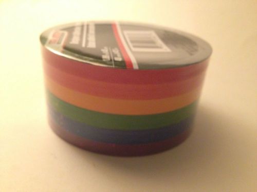 Rainbow Pride Designer Adhesive Tape Packaging Tape 1.89 in x 45 yards new