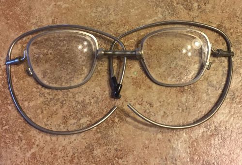 Steampunk Crazy Vintage Eyeglasses Goggles-Unusual Earpieces-Spring Nose Piece