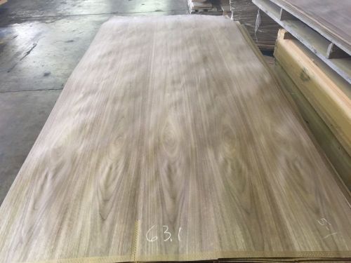 Wood Veneer Walnut 48x120 1pc total 10Mil Paper Backed &#034;EXOTIC&#034; RNC 63
