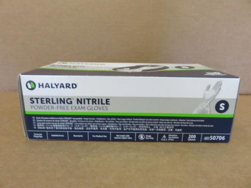 Halyard Sterling Nitrile Powder-Free Exam Gloves 50706- Small 200 Qty. Gloves