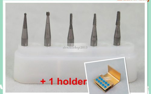 Dental Clinc Tungsten Carbide Steel Burs Kit RA Drill For Low Speed Handpiece