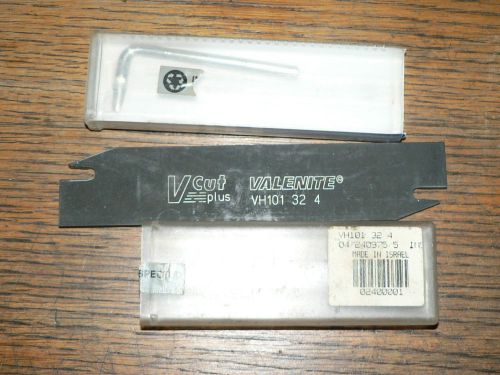 Valenite Vcut Plus VH101 32 4 Parting/Grooving Tool  ID NEW793