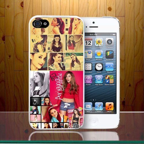 New Beautiful Singer Ariana Grande Collage Hot Fit For Samsung iPhone Cover Case