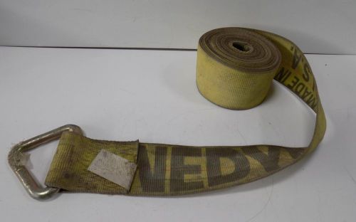 Kinedyne 5000 lbs. load limit winch strap with flat hook for sale