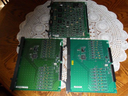 Lot Of 3 Nortel Meridian NT8D02GA, 04 /NT8D04BA ,06 Antalog Message Waiting Card