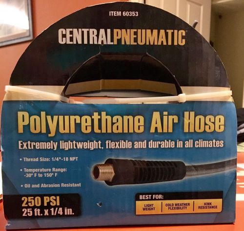 NEW 25 Ft. x 1/4&#034; Polyurethane Air Hose