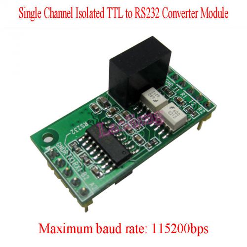 3.3v single channel isolated ttl to rs232 converter module sp3232een 115200bsp for sale