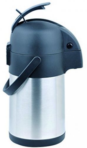 KEEP COFFEE WARM FOR HOURS Cafe Moka Stainless Steel Coffee Airpot - 2.2 Ltr