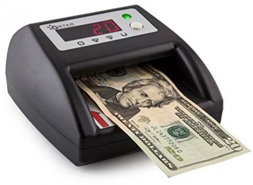 G-Star Technology Counterfeit Bill Money Detector Counter With UV/MG/IR/IM