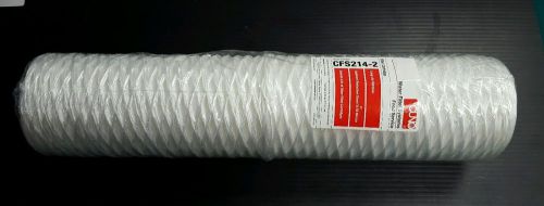 Cuno cfs214-2 filter cartridge, 20&#034; high flow sediment/rust 45gpm 50 micron for sale