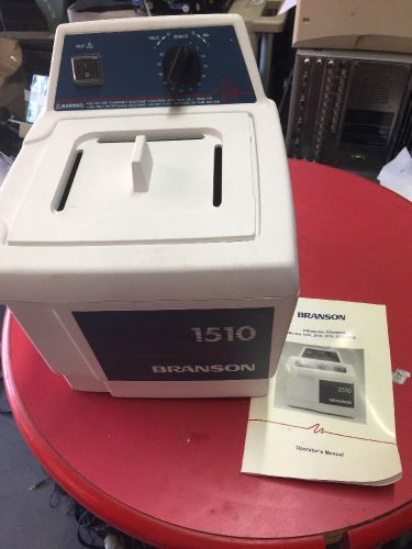 Working Branson 1510R-MTH 1510 Bransonic Heating Ultrasonic Cleaner