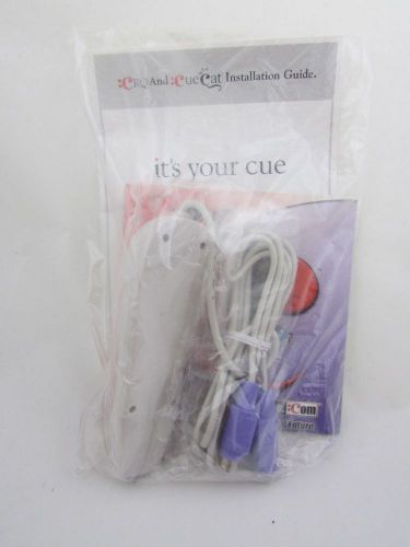 New  Cue Cat w/ CD:CRQ and :CueCat Installation Guide Optical 3004 V1.3