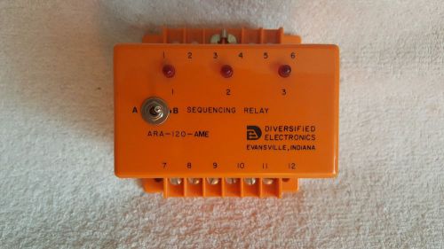 Diversified Electronics ARA-120-AME Sequencing Relay