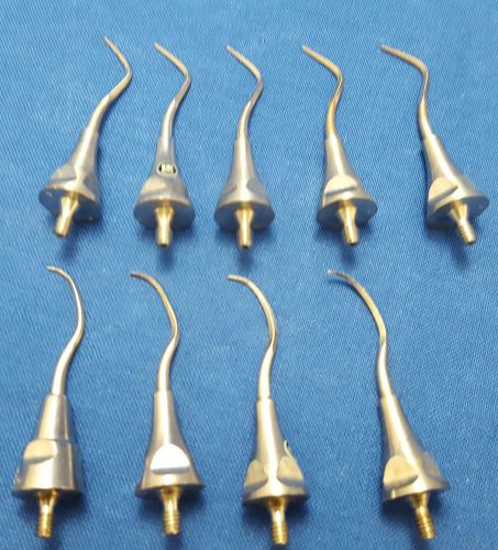 Star Titan SW Dental Handpiece Tips - Lot of 9